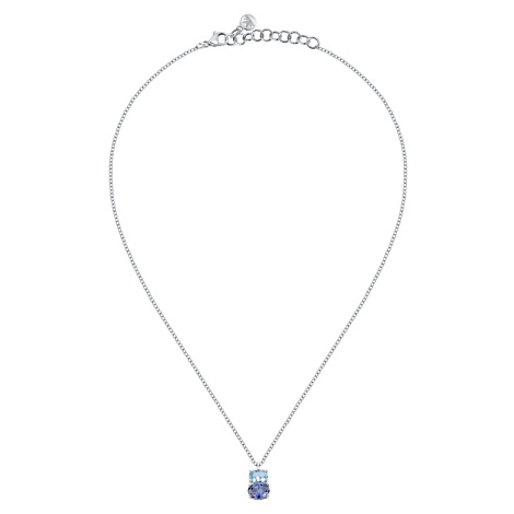 Morellato Moderní náhrdelník s kubickými zirkony Colori SAVY15