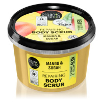 Organic Shop Mango & Sugar tělový peeling pro hedvábnou pokožku 250 ml