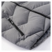 HI-TEC Charmo - pánská prošívaná zimní vesta s kapucí (šedá) Barva: Šedá (Smoked Pearl)