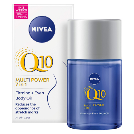 Nivea Zpevňující tělový olej Q10 Multi Power 7v1 (Firming + Even Body Oil) 100 ml