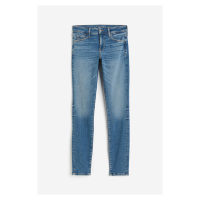 H & M - True To You Skinny Regular Ankle Jeans - modrá