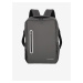 Tmavě šedý batoh Travelite Basics Boxy backpack Anthracite