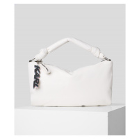 Kabelka karl lagerfeld k/knotted md shoulderbag bílá