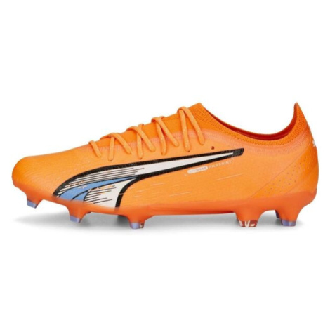 Puma ULTRA ULTIMATE FG/AG Pánské kopačky, oranžová, velikost 45