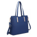 Modrý praktický dámský 3v1 kabelkový set Manmie Lulu Bags