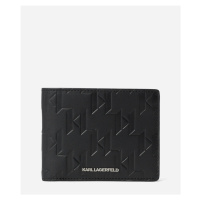 Peněženka karl lagerfeld k/loom lea bifold black