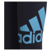 adidas BIG LOGO LEGGINGS Dívčí legíny, tmavě modrá, velikost