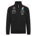 Mercedes AMG Petronas pánská mikina Driver 1/4 Zip black F1 Team 2024