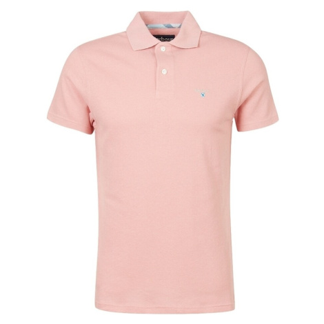 Barbour Ryde Polo Shirt - Pink Salt Růžová