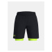 Under Armour Kraťasy UA Woven 2in1 Shorts-BLK - Kluci