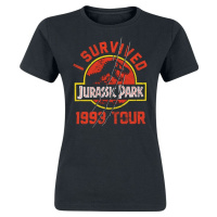 Jurassic Park 1993 - Tour Dámské tričko černá