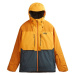 Picture OBJECT Pánská zimní bunda, oranžová, velikost