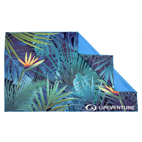 Lifeventure Printed SoftFibre Trek Towel tropical