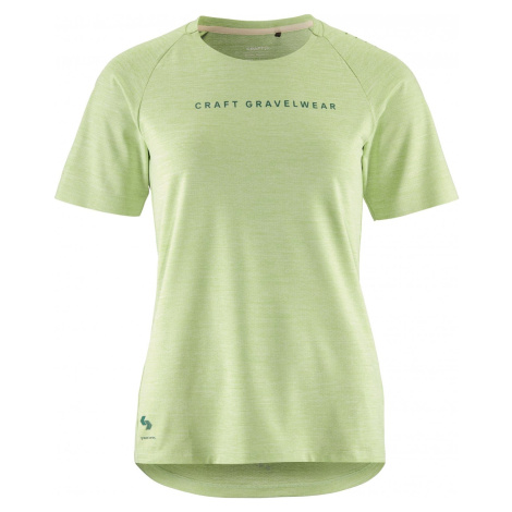 Dámský cyklodres CRAFT ADV Gravel triko - zelená