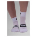 NEBBIA - Sportovní ponožky střední délka UNISEX 128 (white) - NEBBIA