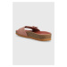 Semišové pantofle Tommy Hilfiger TH MULE SANDAL SUEDE dámské, růžová barva, FW0FW07071