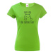 Dámske tričko s potiskem Fluff - tričko pro milovnice koček