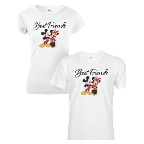 Párová trička Mickey a Minnie - skvělý dárek na Valentýna BezvaTriko