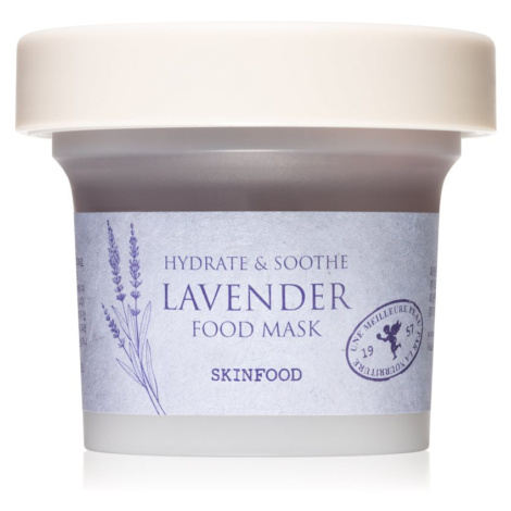 Skinfood Food Mask Lavender hydratační gelová maska pro zklidnění a posílení citlivé pleti 120 g