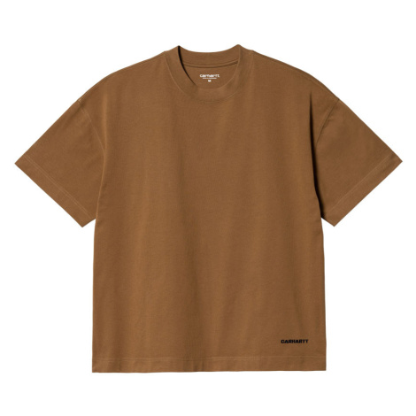 Carhartt WIP S/S Link Script T-Shirt Hamilton Brown