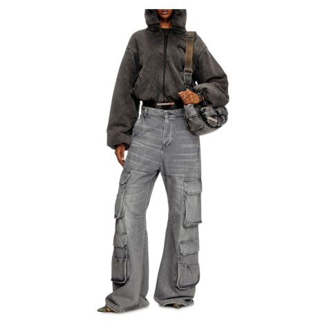 Džíny diesel d-sire-cargo-d black