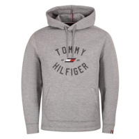 Tommy Hilfiger VARSITY GRAPHIC HOODY Pánská mikina, šedá, velikost