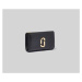 Dámská černá peněženka The Glam Shot Marc Jacobs S120L01FA21-001 COMPACT WALLET BLACK