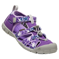 Dětské sandály Keen Seacamp II CNX YOUTH camo/tillandsia purple