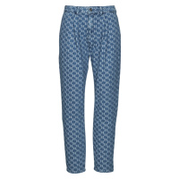 Karl Lagerfeld TAPERED MONOGRAM JCQ DENIMS Modrá