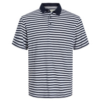 Jack&Jones PLUS Pánské polo triko JPRCC Relaxed Fit 12257595 Night Sky