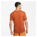 Nike DRI-FIT MILER Pánské tréninkové tričko, oranžová, velikost