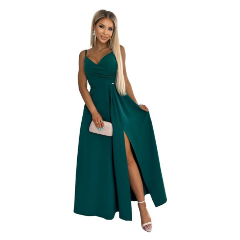 Dámské šaty Numoco 299-11 CHIARA | zelená
