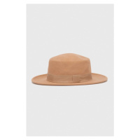 Vlněný klobouk Aldo FIRA béžová barva, vlněný, FIRA.260