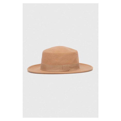 Vlněný klobouk Aldo FIRA béžová barva, vlněný, FIRA.260