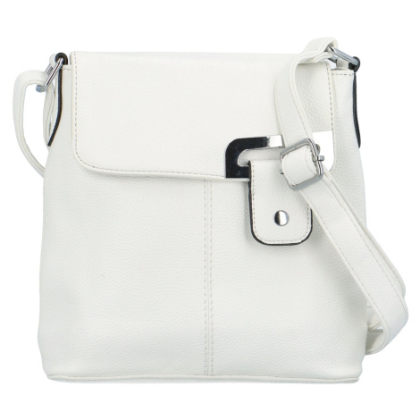 Stylová dámská crossbody Wabinie, bílá BELLA BELLY