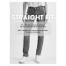 Černé dámské straight fit džíny Calvin Klein Jeans