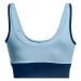 Under Armour Meridian Fitted Crop Tank Blue