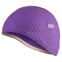 AQUA SPEED Unisex's Swimming Cap For Long Hair Bombastic Tic-Tac