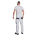 Fridrich &amp; Fridrich Carl BE-01-003 Pánské pracovní kalhoty 03020167 bílá/šedá