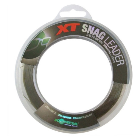 Korda Odhozový monofil XT Snag Leader 100m - 0,55mm 50lb