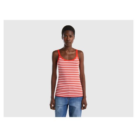 Benetton, 100% Cotton Striped Tank Top United Colors of Benetton