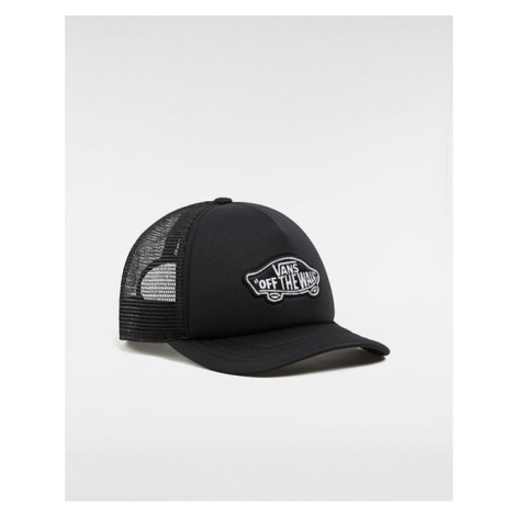VANS Kids Classic Patch Curved Bill Trucker Hat Youth Black, One Size