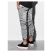 Men's jeans joggers - grey P551