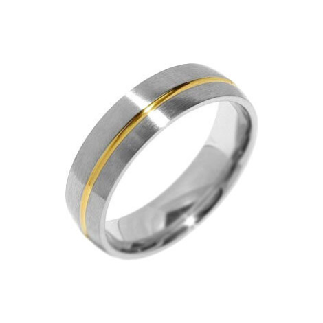 Silvego Snubní ocelový prsten pro muže PARIS RRC2048-M