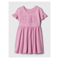 Růžové holčičí šaty GAP