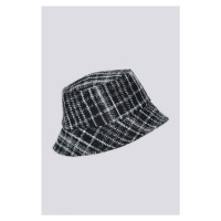 KLOBOUK GANT D1. TWEED BUCKET HAT černá