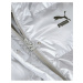 Dámská zimní prošívaná bunda ve stříbrné barvě Puma