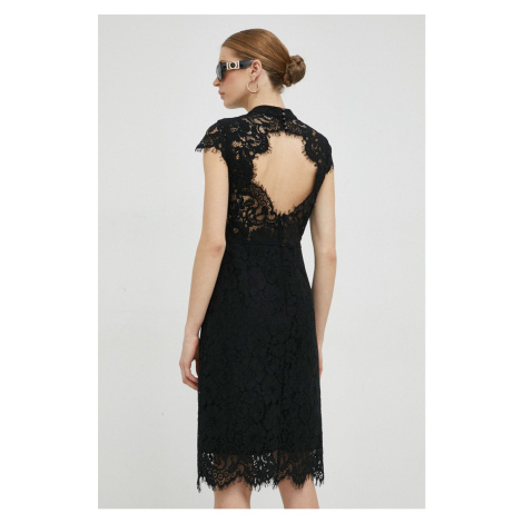 Šaty Ivy Oak černá barva, mini, IO1100X7044 IVY & OAK