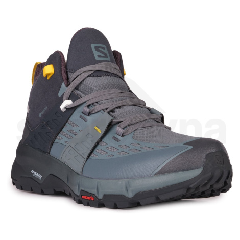 Obuv Salomon ODYSSEY MID GTX M - modrá/zelená/černá