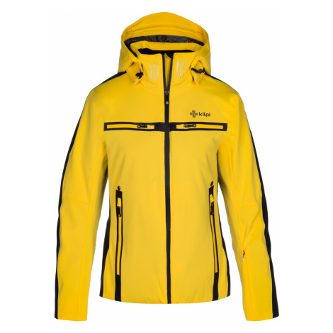 Dámská zimní lyžařská bunda KILPI HATTORI-W žlutá